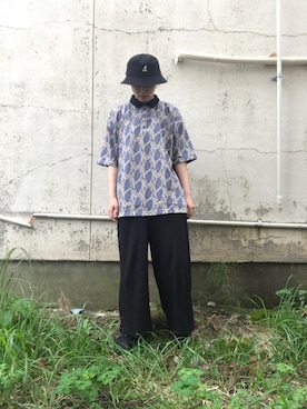 「TIMELY WARNING（タイムリーワーニング）のアイテム」を使った、Zagiさん（レディース・152cm）の夏コーディネート