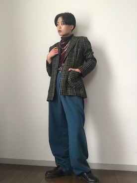 「PUBLUX（パブリュクス）のアイテム（アクセサリー）」を使った、Zagiさん（レディース・152cm）の冬コーディネート