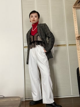 Zagiさん（レディース・152cm）の春コーディネート