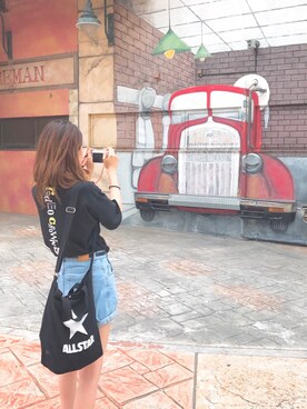 moca さん(レディース・165cm)の夏コーディネート