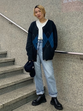 リホさん（レディース・162cm）の春コーディネート