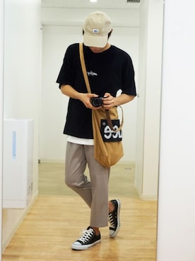 ざわさん（メンズ・168cm）の夏コーディネート