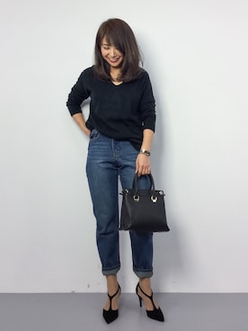 natsuさん（レディース・155cm）の冬コーディネート