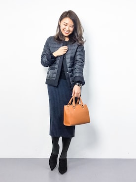 natsuさん（レディース・155cm）の冬コーディネート