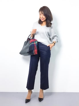 natsuさん（レディース・155cm）の冬コーディネート