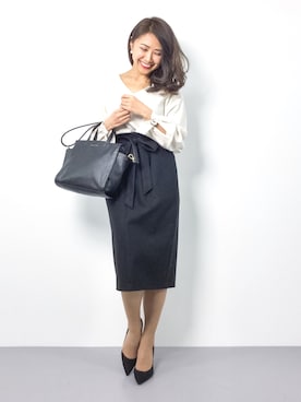 natsuさん（レディース・155cm）の冬コーディネート