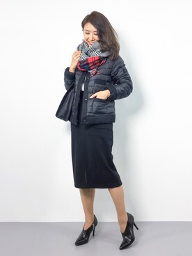 natsuさん（レディース・155cm）の冬コーディネート