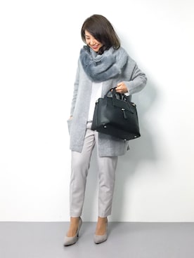 natsuさん（レディース・155cm）の冬コーディネート