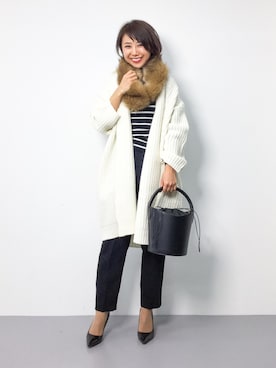 natsuさん（レディース・155cm）の冬コーディネート