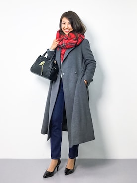 natsuさん（レディース・155cm）の冬コーディネート