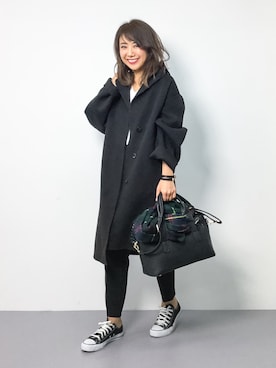 natsuさん（レディース・155cm）の冬コーディネート