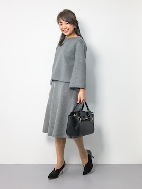 natsuさん（レディース・155cm）の冬コーディネート