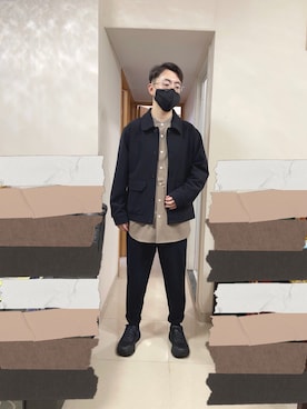 MC Chanさん（メンズ・174cm）の春コーディネート