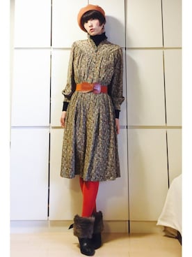 caedeさん(レディース・167cm)の冬コーディネート