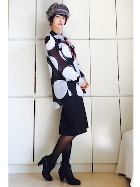 caedeさん（レディース・167cm）の秋コーディネート