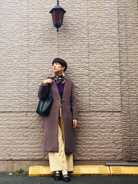 「DRWCYS（ドロシーズ）のアイテム（ジャケット/アウター）」を使った、caedeさん（レディース・167cm）の春コーディネート