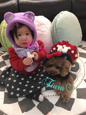 ♡Ruu♡さん（キッズ・70cm）の冬コーディネート