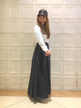 「オトナカジュアル」｜CARIN TANGEさん（レディース・161cm）の冬コーディネート