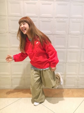 「ヒザデルパンツ」｜CARIN TANGEさん（レディース・161cm）の冬コーディネート