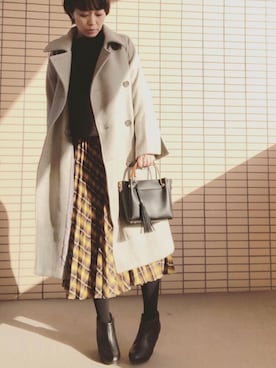 「AMERICAN HOLIC」｜ｈａｒｕさん（レディース・166cm）の秋コーディネート