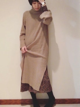 haruさん(レディース・166cm)の冬コーディネート