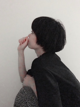 「黒髪ショート」｜ｈａｒｕさん（レディース・165cm）の夏コーディネート