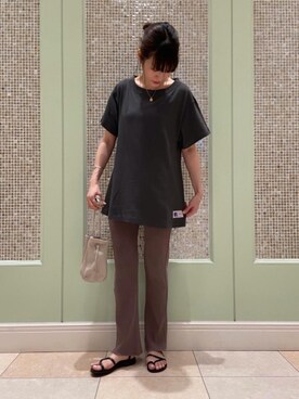 「アイテム（イヤリング（片耳用））」を使った、minako.tさん（レディース・167cm）の夏コーディネート