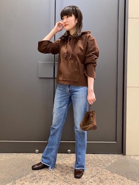 「BEAUTY&YOUTH UNITED ARROWS（ビューティーアンドユースユナイテッドアローズ）のアイテム（ブーツ）」を使った、minako.tさん（レディース・167cm）の秋コーディネート