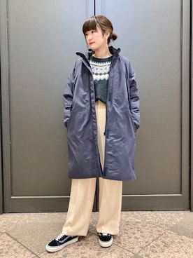 「soierie」｜minako.tさん（レディース・167cm）の冬コーディネート