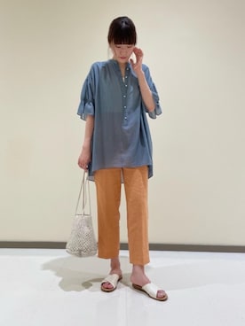 「アンクル」｜minako.tさん（レディース・167cm）の夏コーディネート