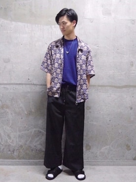 Chikuma Isogaiさん(メンズ・178cm)の夏コーディネート