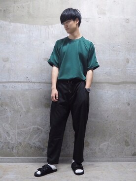 Chikuma Isogaiさん(メンズ・178cm)の夏コーディネート