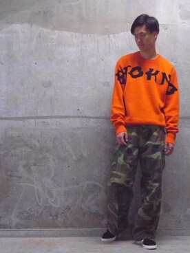 「M65」｜Chikuma Isogaiさん（メンズ・178cm）の秋コーディネート