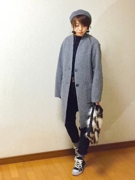 𝑠𝑢𝑧𝑢さん（レディース・158cm）の秋コーディネート