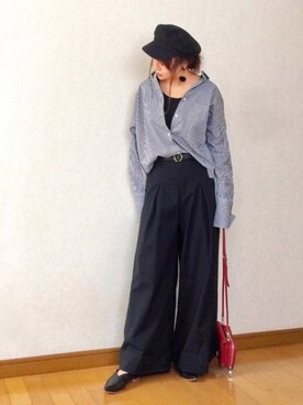 𝑠𝑢𝑧𝑢さん（レディース・158cm）の冬コーディネート