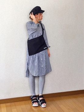 「MODE ROBE（モードローブ）のアイテム（ブレスレット）」を使った、𝑠𝑢𝑧𝑢さん（レディース・158cm）の夏コーディネート