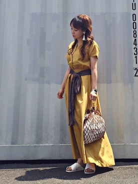 𝑠𝑢𝑧𝑢さん（レディース・158cm）の夏コーディネート
