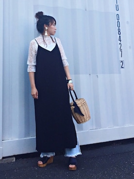 𝑠𝑢𝑧𝑢さん（レディース・158cm）の夏コーディネート