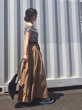 𝑠𝑢𝑧𝑢さん（レディース・158cm）の夏コーディネート