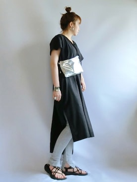 𝑠𝑢𝑧𝑢さん（レディース・158cm）の夏コーディネート