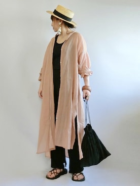 𝑠𝑢𝑧𝑢さん（レディース・158cm）の夏コーディネート