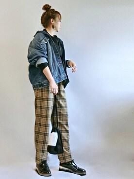 𝑠𝑢𝑧𝑢さん（レディース・158cm）の秋コーディネート