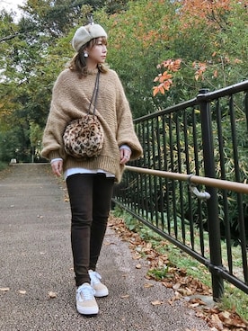 𝑠𝑢𝑧𝑢さん（レディース・158cm）の秋コーディネート