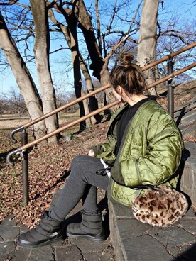 𝑠𝑢𝑧𝑢さん（レディース・158cm）の冬コーディネート