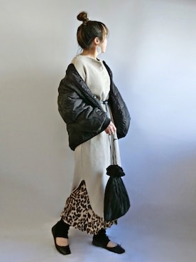 𝑠𝑢𝑧𝑢さん（レディース・158cm）の冬コーディネート