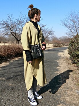 𝑠𝑢𝑧𝑢さん(レディース・158cm)の冬コーディネート