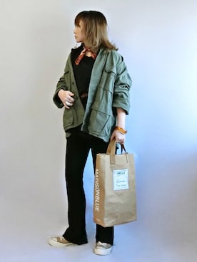 「DHOLIC（ディーホリック）のアイテム（財布/小物）」を使った、𝑠𝑢𝑧𝑢さん（レディース・158cm）の春コーディネート