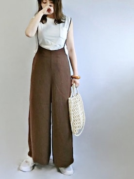 𝑠𝑢𝑧𝑢さん（レディース・158cm）の夏コーディネート