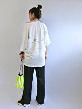 「CFT.（シフト）のアイテム（アクセサリー）」を使った、𝑠𝑢𝑧𝑢さん（レディース・157cm）の夏コーディネート