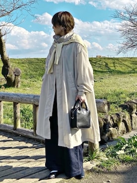 「カンフーシューズ」｜𝑠𝑢𝑧𝑢さん（レディース・158cm）の春コーディネート